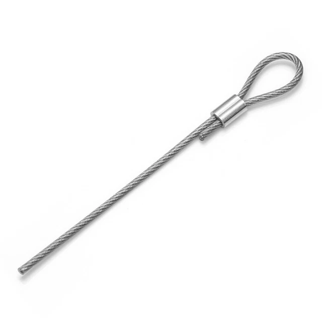 200PCS 1/16 Inch Cable Ferrule Set Aluminum Alloy Crimping Loop Sleeve for WirB6 3
