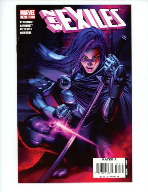 New Exiles #9 2008 VF British and French empires are at each other's throats