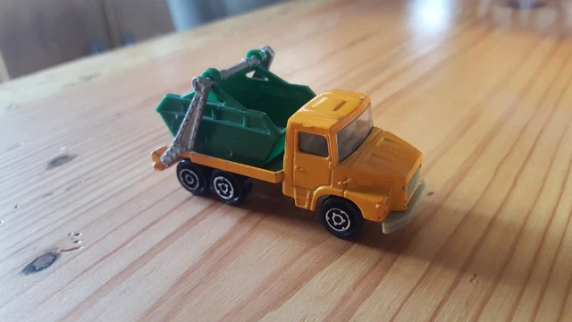 Majorette 222 – Camion Multi-benne Sous Blister Scellé – Neuf – Fabriqué En France