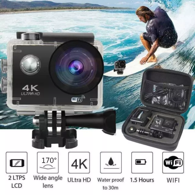 4K Action Camera/ Sport Cameras SJ9000 Wifi 1080P HD Waterproof Camcorder Remote