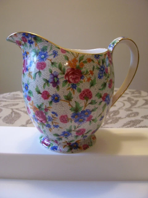 Royal Winton Grimwades "Old Cottage Chintz" Creamer Pitcher