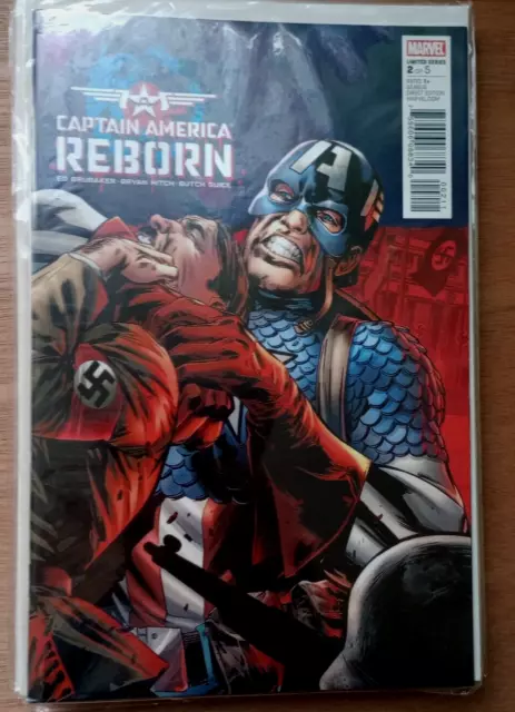 CAPTAIN AMERICA - REBORN    -MARVEL limited series   2 of 5  2009 -Rated T