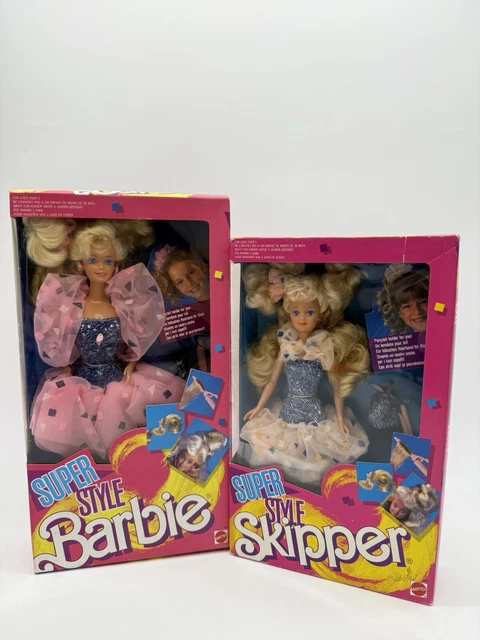 BARBIE SUPER STYLE Nrfb Made In Malaysia 1988 EUR 25,00 - FR