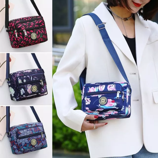 CLASSIC CROSSBODY BAG Multi Layered Floral Print Tote Bag Mother EUR 11 ...