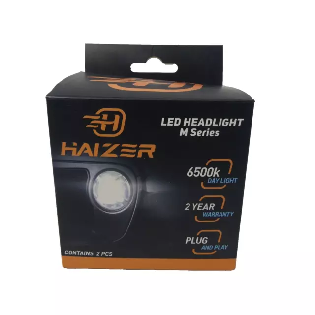 New Haizer H13 M Series 5200 Lumens LED Headlight Bulb - Pair