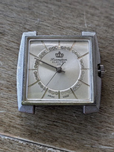 VINTAGE HORMILTON ELECTRA 25 Swiss Made Wind Up Men s Watch 24.99 PicClick