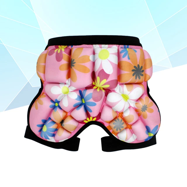 Coccige pantaloni corti imbottiti imbottiti imbottitura fianchi pattinaggio pattinaggio a rotelle