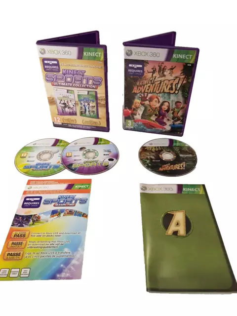 Kinect Sports: Ultimate Collection & Kinect Adventures Microsoft Xbox 360, 2012