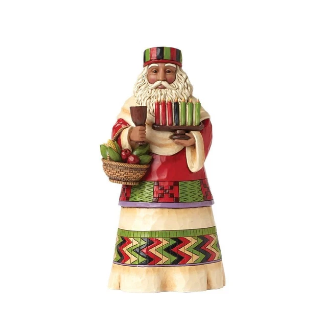 Jim Shore Heartwood Creek: African Santa Figurine 4046766