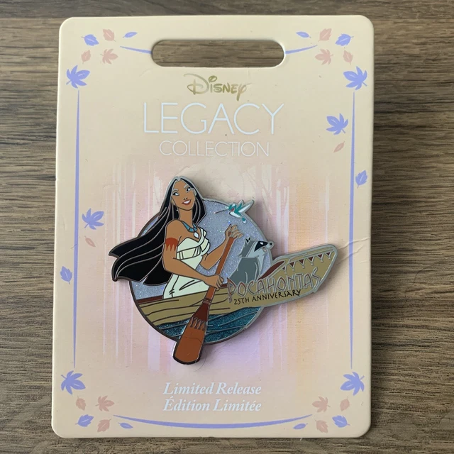 DISNEY POCAHONTAS 25TH Anniversary Legacy Collection Pin Limited
