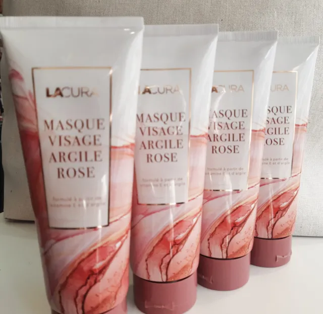 Masque Visage à L'argile rose 150 ml !!!