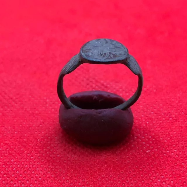 Ancient bronze Viking ring 10-12 century