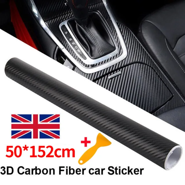 Car Carbon Fiber Vinyl Film Sticker Door Sill Scuff Anti Scratch Tape Protection
