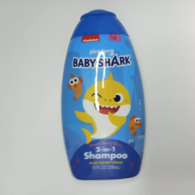 1 Bottle Nickelodeon Baby Shark Ocean Berry Bliss 2-in-1 Shampoo + Conditioner