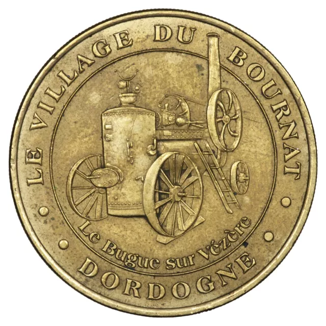 Frankreich Touristenmedaille 2001 Le Dorf Von Bournat Dordogne Monnaie de Paris