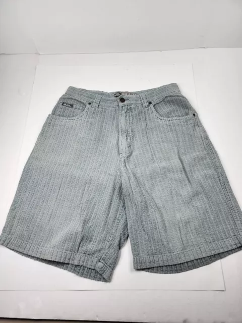 Old School Quiksilver Corduroy Salt Water Denim Boardshorts sz 32