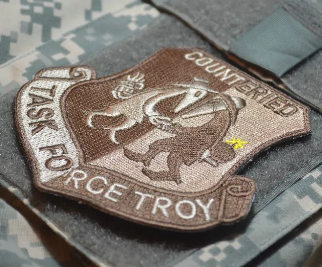 Operation Iraqi Freedom OIF 2011 Camp Victory CJTF TROY COUNTER IED vêlkrö PATCH