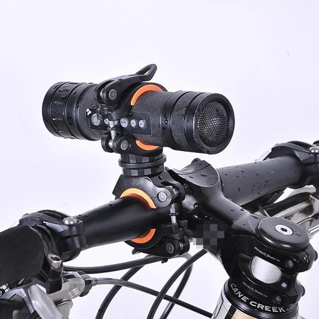 Staffa luminosa montaggio torcia mountain bike supporto bicicletta montaggio bicicletta