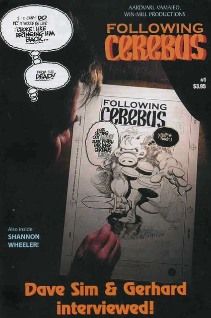 Following Cerebus #1 VF; Win-Mill | we combine shipping