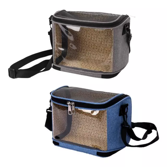 Pet Bird Cage Parrot Carrier Bag Shoulder Bag Transparent Breathable Portable