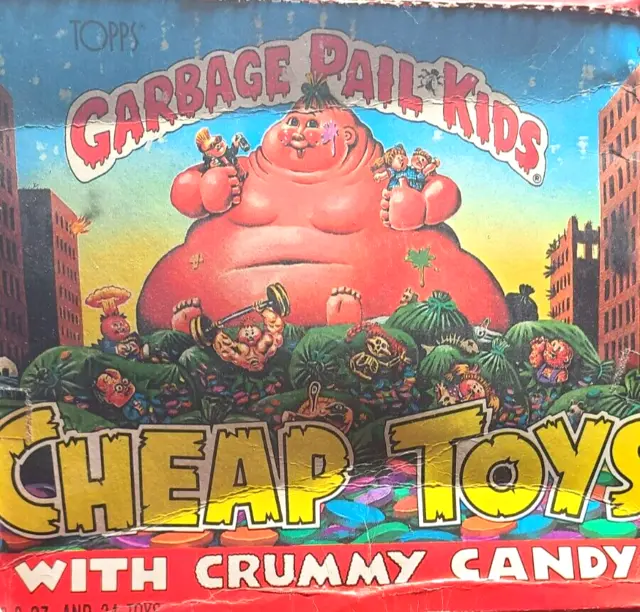 "CHEAP TOYS" Sealed 1986 VERY RARE Series #1 USA * Garbage Pail Kids *  GPK