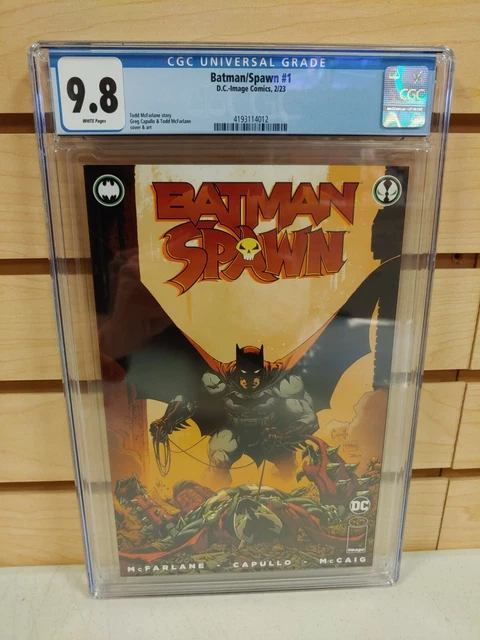 Batman Spawn #1 2023 DC/Image Todd McFarlane & Greg Capullo Main Cover CGC 9.8