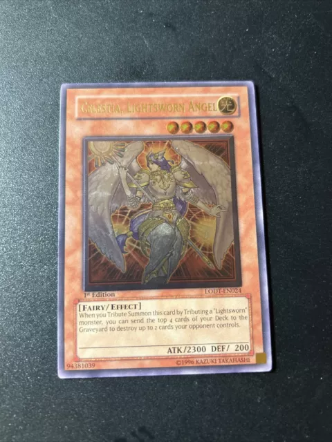 Yugioh Celestial, Lightsworn Angel Ultimate Rare 1st Edition NM/VLP