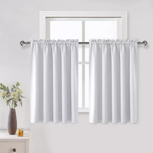 DWCN Blackout Curtains for Bedroom – Rod Pocket Thermal Insulated Noise Reducing