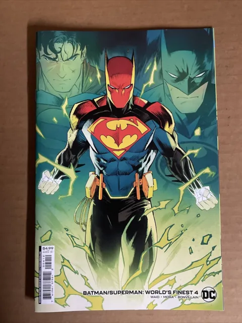 Batman Superman Worlds Finest #4 Mora Variant 2Nd Print Dc Comics (2022)