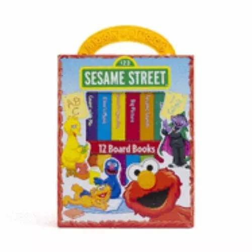Sesame Street: 12 Board Books by Pi Kids