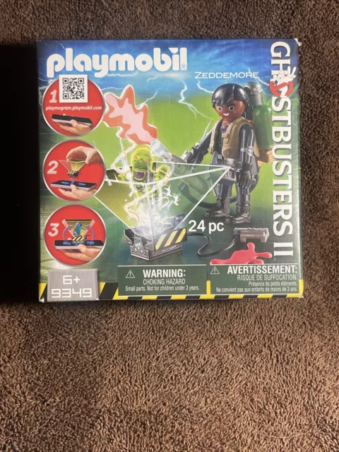 PLAYMOBIL Ghostbusters II Winston Zeddemore Playmogram 3D Figure