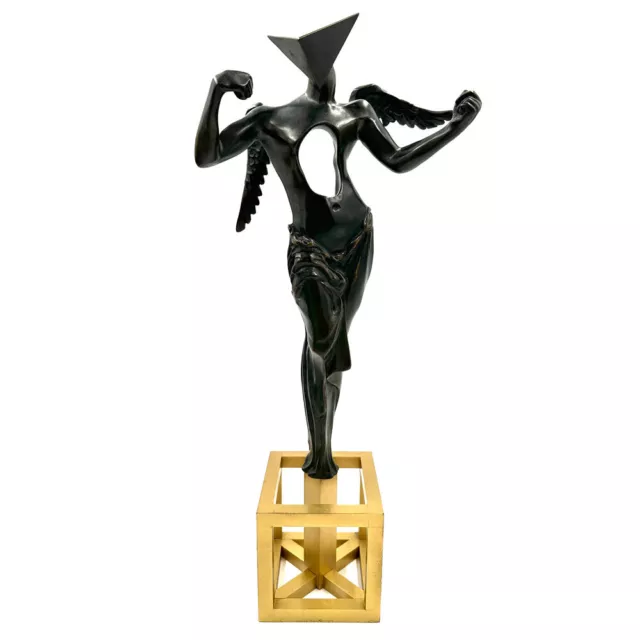 SALVADOR DALI - Original Bronzeskulptur "DER SURREALISTISCHE ENGEL"