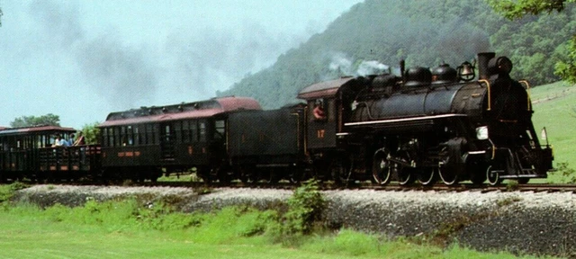 East Broad Top Railroad's Locomotive #17 Mikado 2-8-1 built by Baldwin Locomotiv