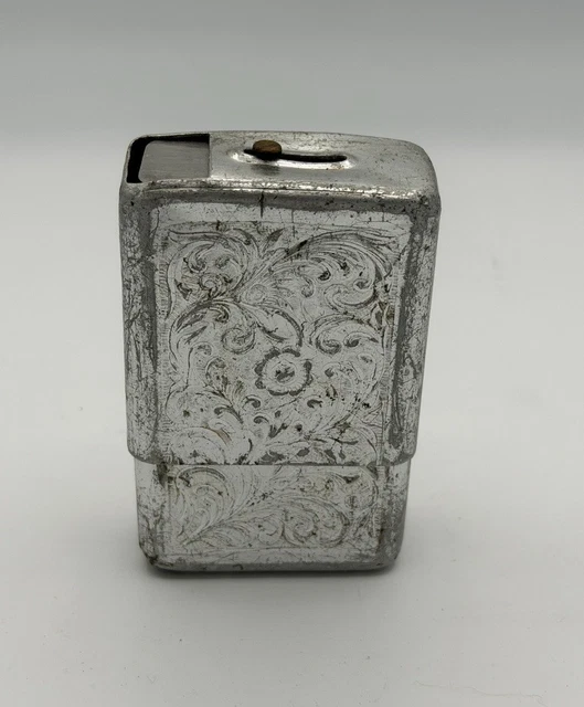 park industries murfreesboro tenn cigarette case Vintage Floral Etched Cigarette Case by Park Industries, Murfreesboro, TN VINTAGE FLORENTINE ALUMINUM Cigarette Case