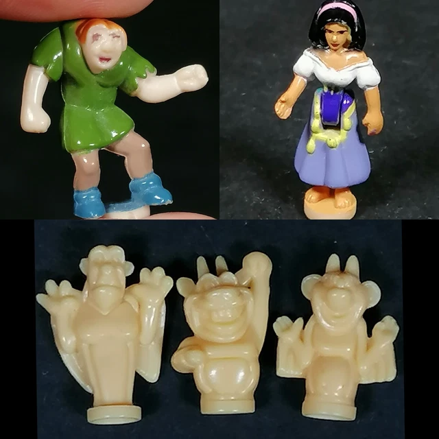 Polly Pocket – Le Bossu De Notre Dame – Set Complet Qui S’illumine – RARE – Mattel
