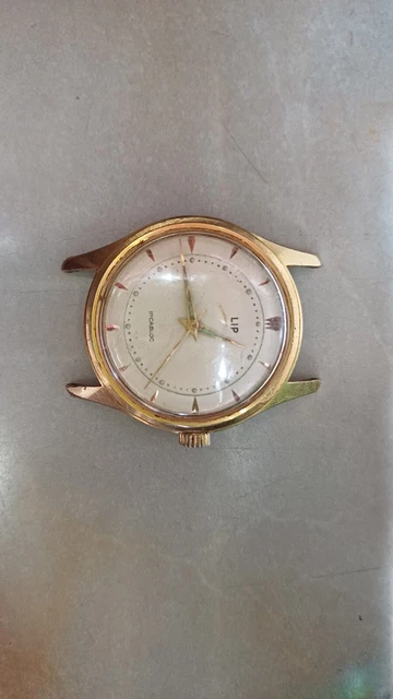 MOUVEMENT MONTRE MÉCANIQUE ancienne HP 1641 Balancier OK - F22-17 EUR 14,90 - FR