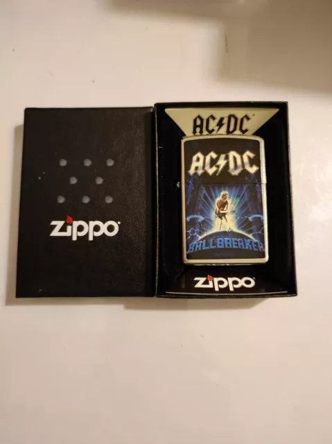 Zippo 28020 ACDC  Lighter Case - No Inside Guts Insert