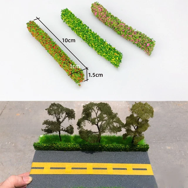 ARBRES MINIATURES POUR paysages pittoresques lot de 50 arbres modèles