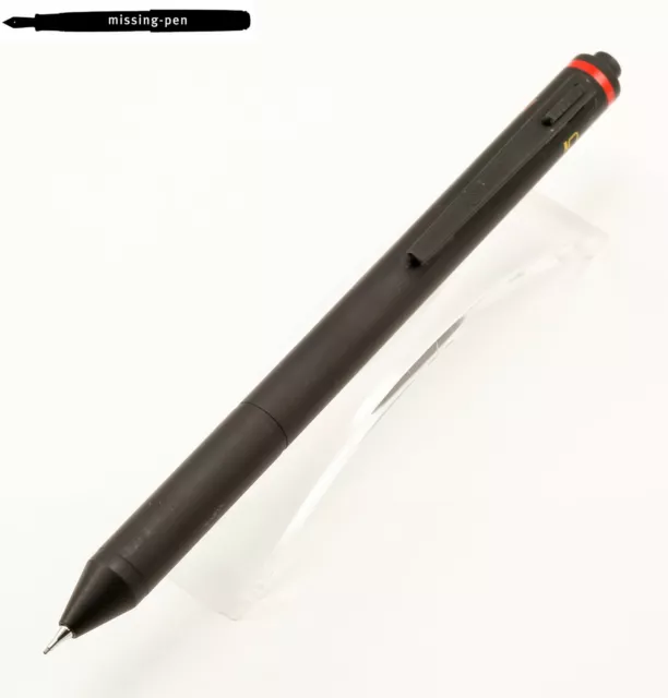 Rotring Quattro Pen in Matte Black (black, 0.5 mm, highlighter, Input) R 503 701