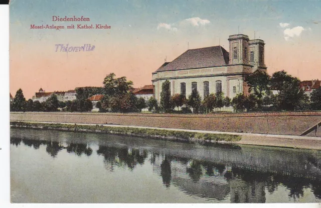 Cpa Diedenhofen (Thionville)
