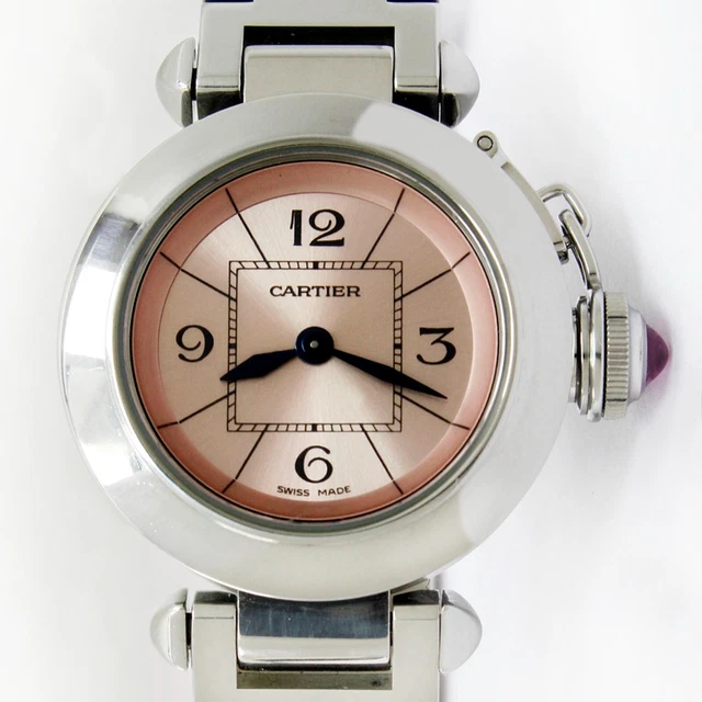 Cartier pasha on sale pink face