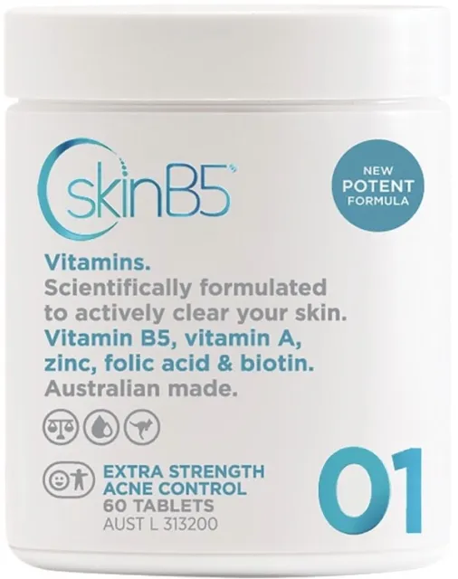 SkinB5 Extra Strength Acne Control 60 Tabs