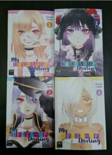 My Dress-up Darling Shinichi Fukuda Manga Volume 1-5 English Version DHL EXPRESS