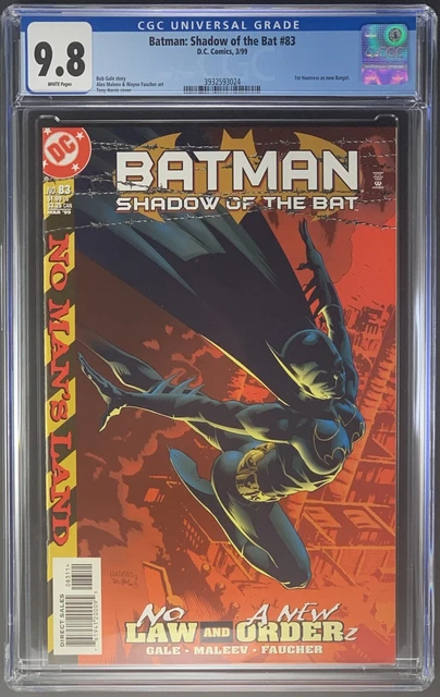 Batman: Shadow of the Bat #83 CGC 9.8 - Highest Grade - 1st Huntress as Batgirl