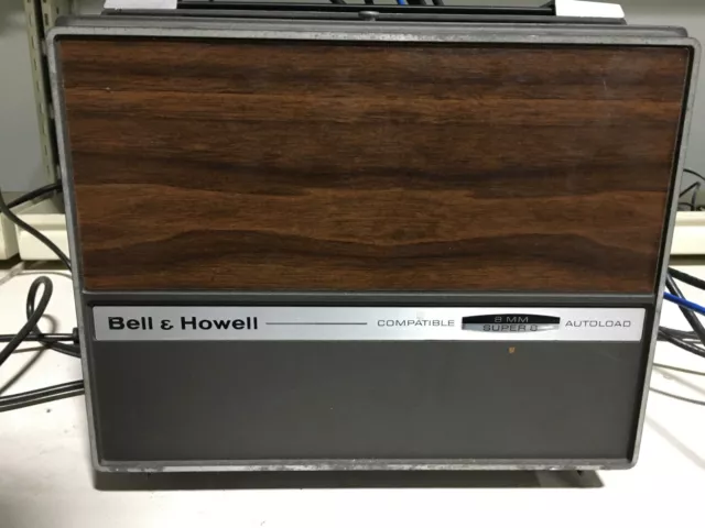 Bell & Howell Autoload Dual 8mm Reg & Super 8 Movie Projector, Model 456A