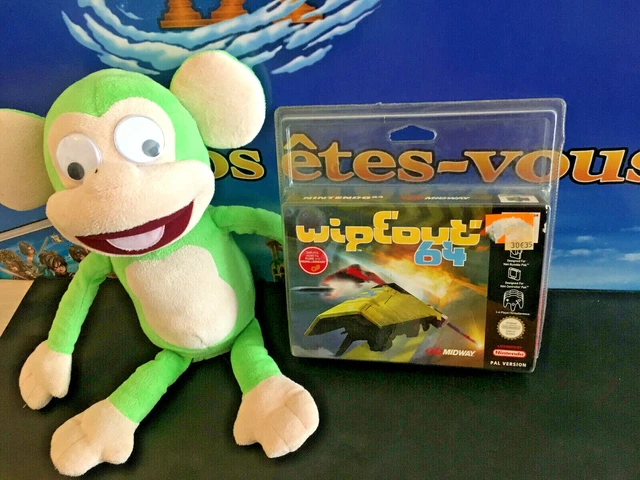 WIPEOUT 64 neuf blister rigide neu new sealed NINTENDO 64 N64 CIB VGA eur uk