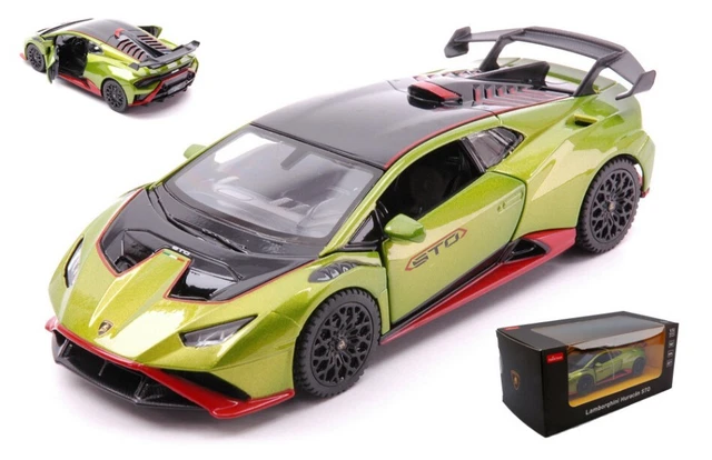 Lamborghini Revuelto Hybrid 2023 Modellino Statico 1/18 Die-Cast Grigio Vulcano, Edizione Limitata Carmodel CAR166131