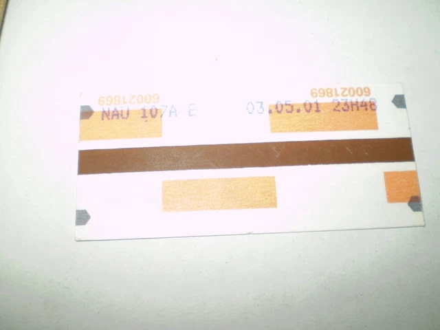 Ancien Ticket De Bus Hebdomadaire - Carte Adulte - Ile-de-France 1993 - Vintage