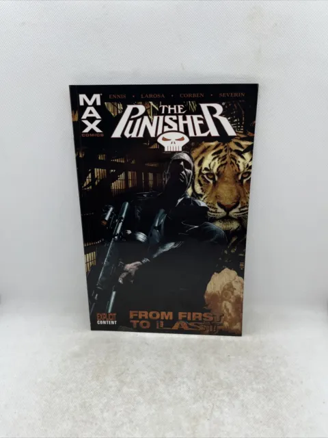 Punisher MAX: From First to Last Graphic Novel Marvel, 2008 FREE SHIPPING