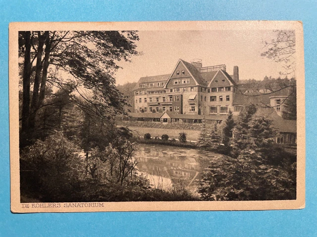 Alte AK von Bad Elster, Dr. Köhlers Sanatorium, nicht gelaufen